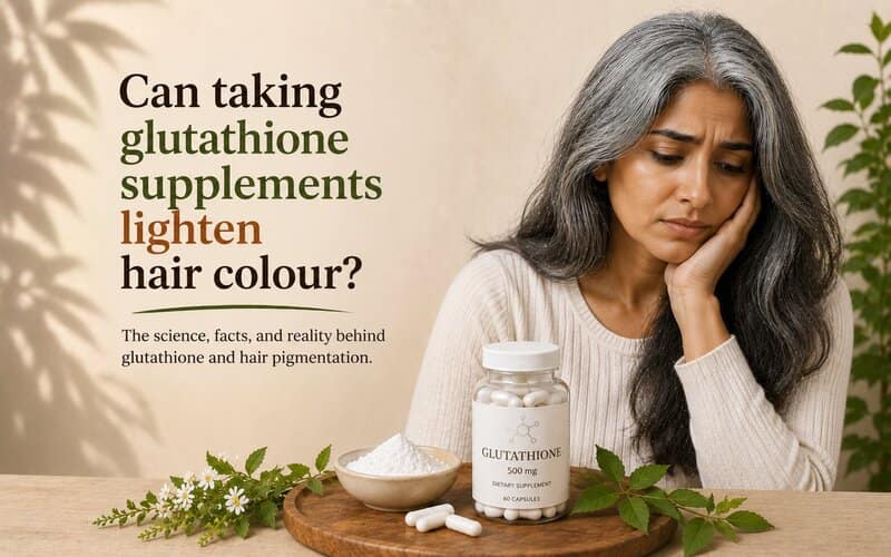 does glutathione cause hair whitening Can taking supplements lighten colour? – Satthwa caffeine free Size:15 ml integrative peptides bpc-157 BPC