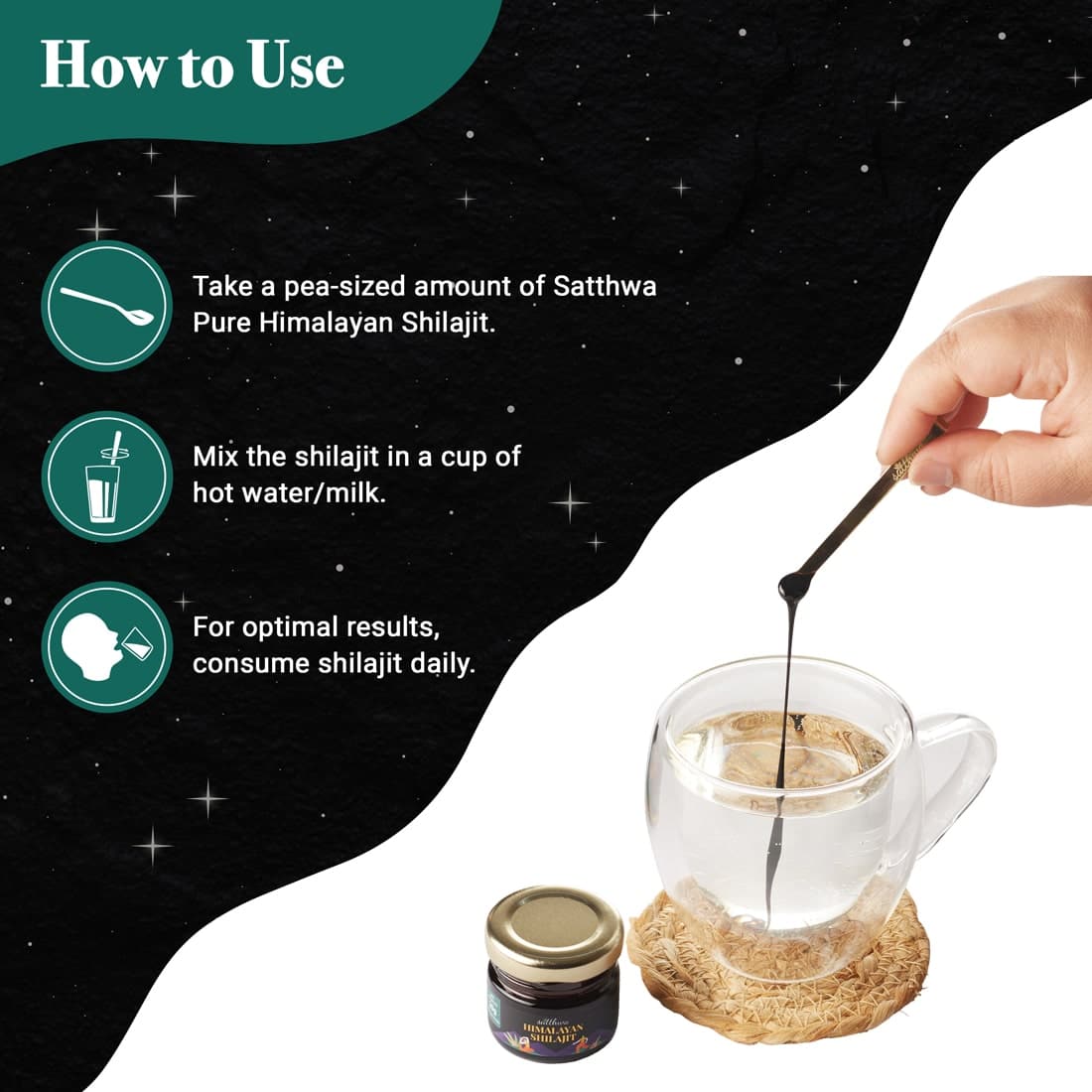 Buy Pure Himalayan Shilajit Resin | Satthwa